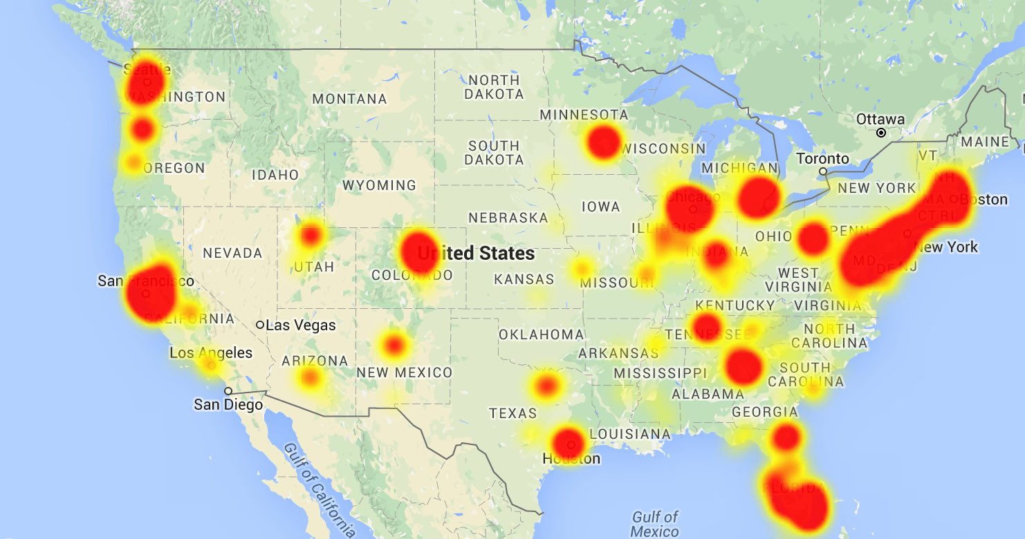 Widespread outages influencing WGOW, we are fine; Scheduled provider maintenance is to come