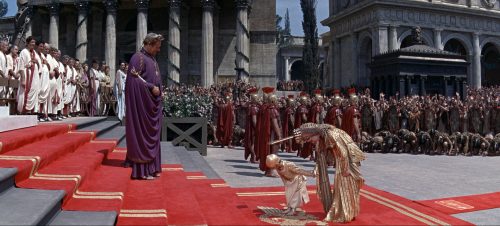 Cleopatra Caesarion Bow to Caesar - Cleopatra (1963)