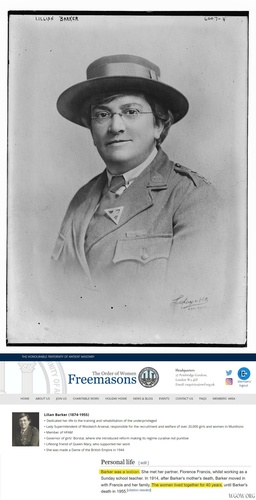 Lilian Barker (1874–1955), portrait photograph, early twentieth century
