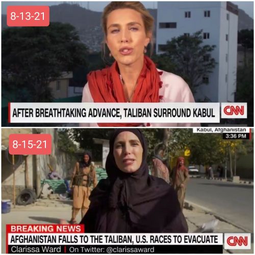 BASED TALIBAN 2 Days is All it Takes; Removes Women's Rights in 2 Days