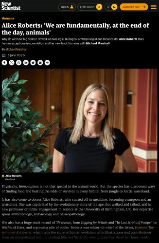 Doe-Eyed-Anglo-Woman-Says-We-Are-All-Animals-Modern-Evolutionist-Myth