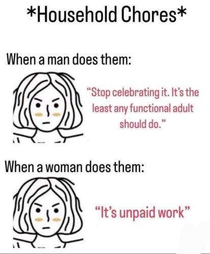 Household-Chores-Women-Disobedient