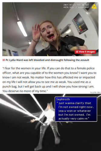 Stronk-Womyn-Police-Bloodied-PC-Lydia-Ward