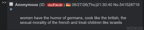 Women-Humor-German-Cook-British-Sex-French-Children-Israeli